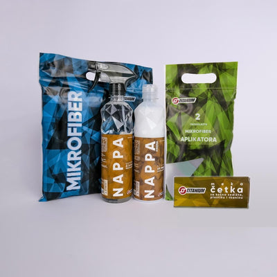 Titan set za čiščenje in nego usnja - AlphaService